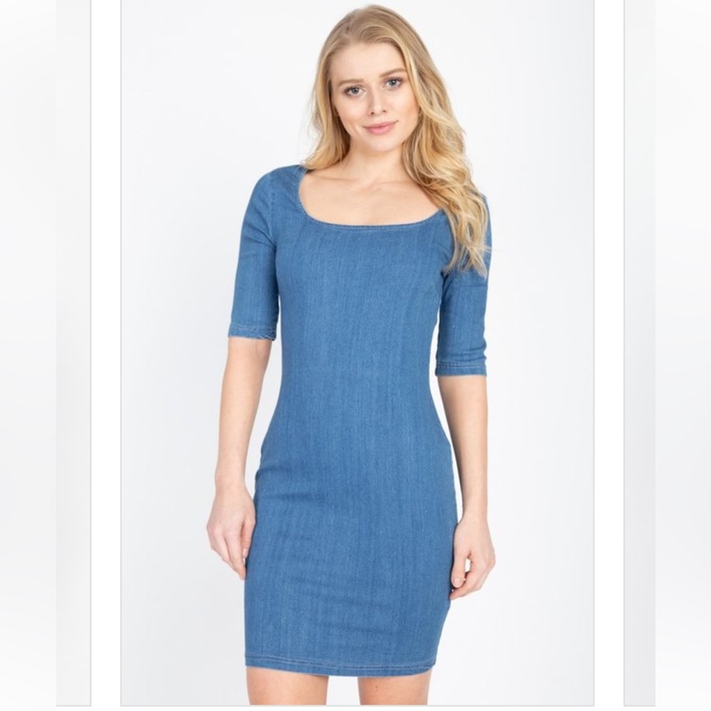 Iris Stretch Mini Bodycon Dress